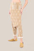 Jacquard harem pants